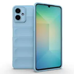 GENERICO - Carcasa para Samsung A06 Robusta Proteccion Camara - Celeste