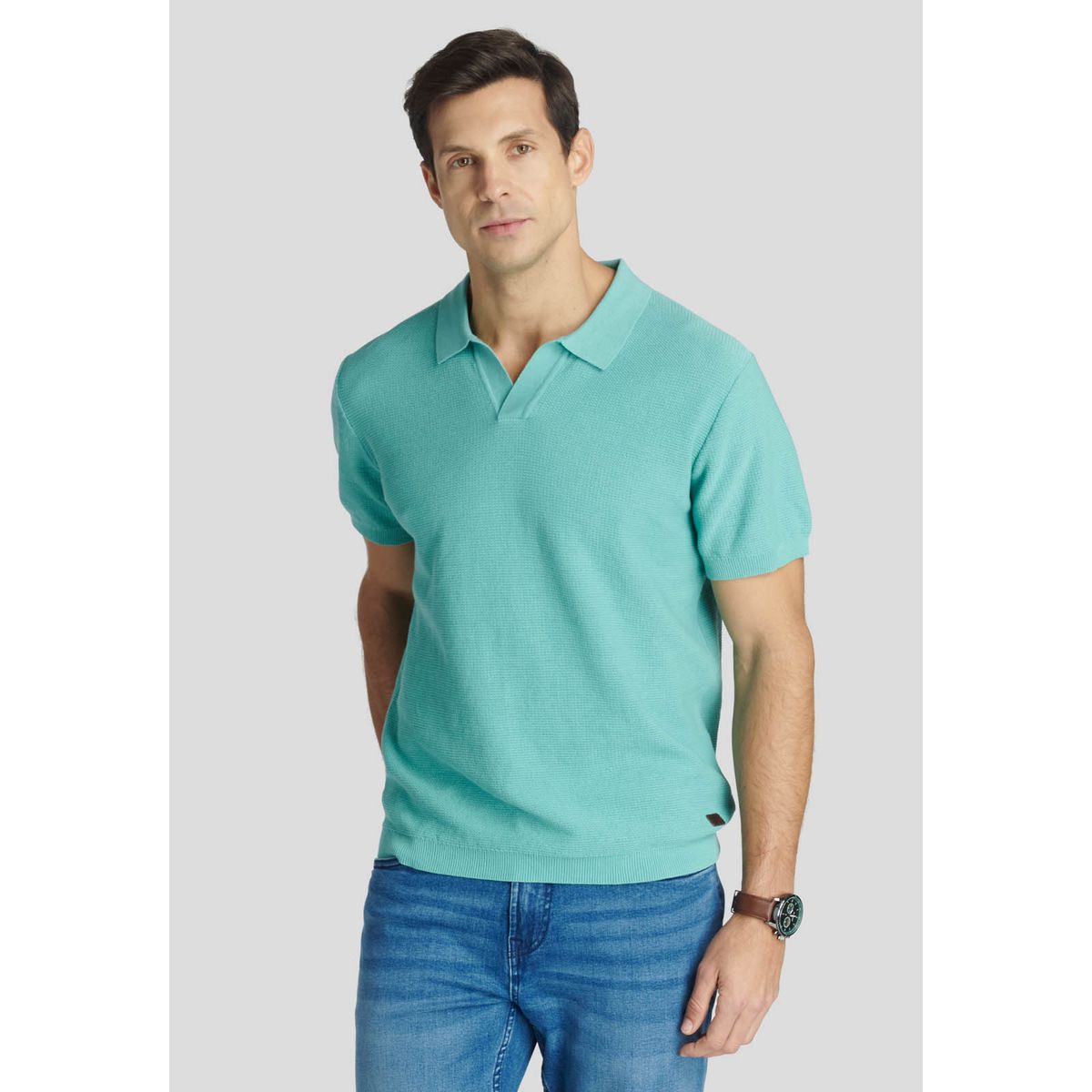 NEW MAN - Polo Tarragona Heritage Verde New Man
