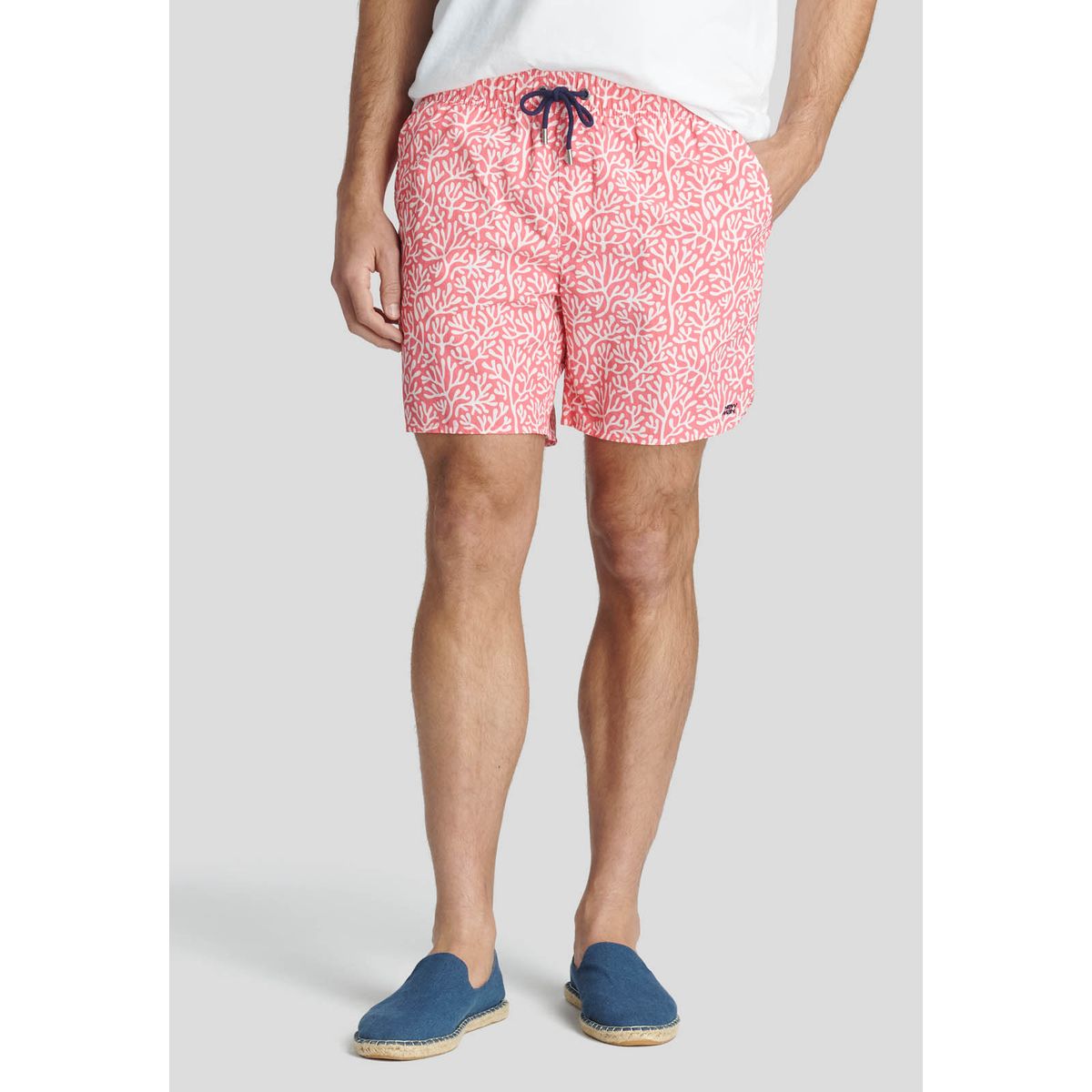 NEW MAN - Traje Baño Fuerteventuras Avant-Garde Rojo New Man