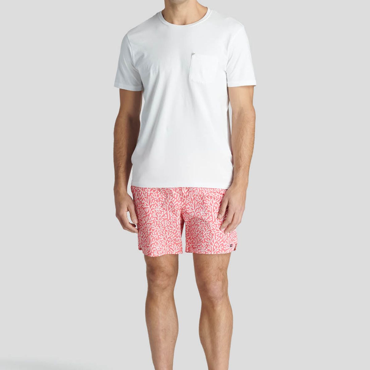 NEW MAN - Traje Baño Fuerteventuras Avant-Garde Rojo New Man