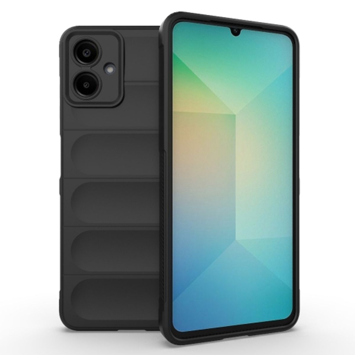 GENERICO - Carcasa para Samsung A06 5G Robusta Proteccion Camara - Negro