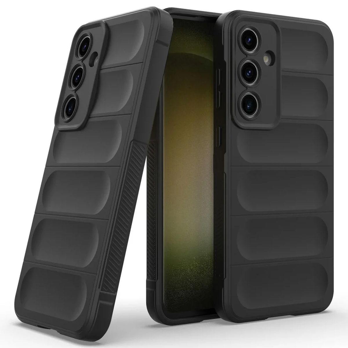 GENERICO - Carcasa para Samsung S24 Plus Robusta Proteccion Camara - Negro