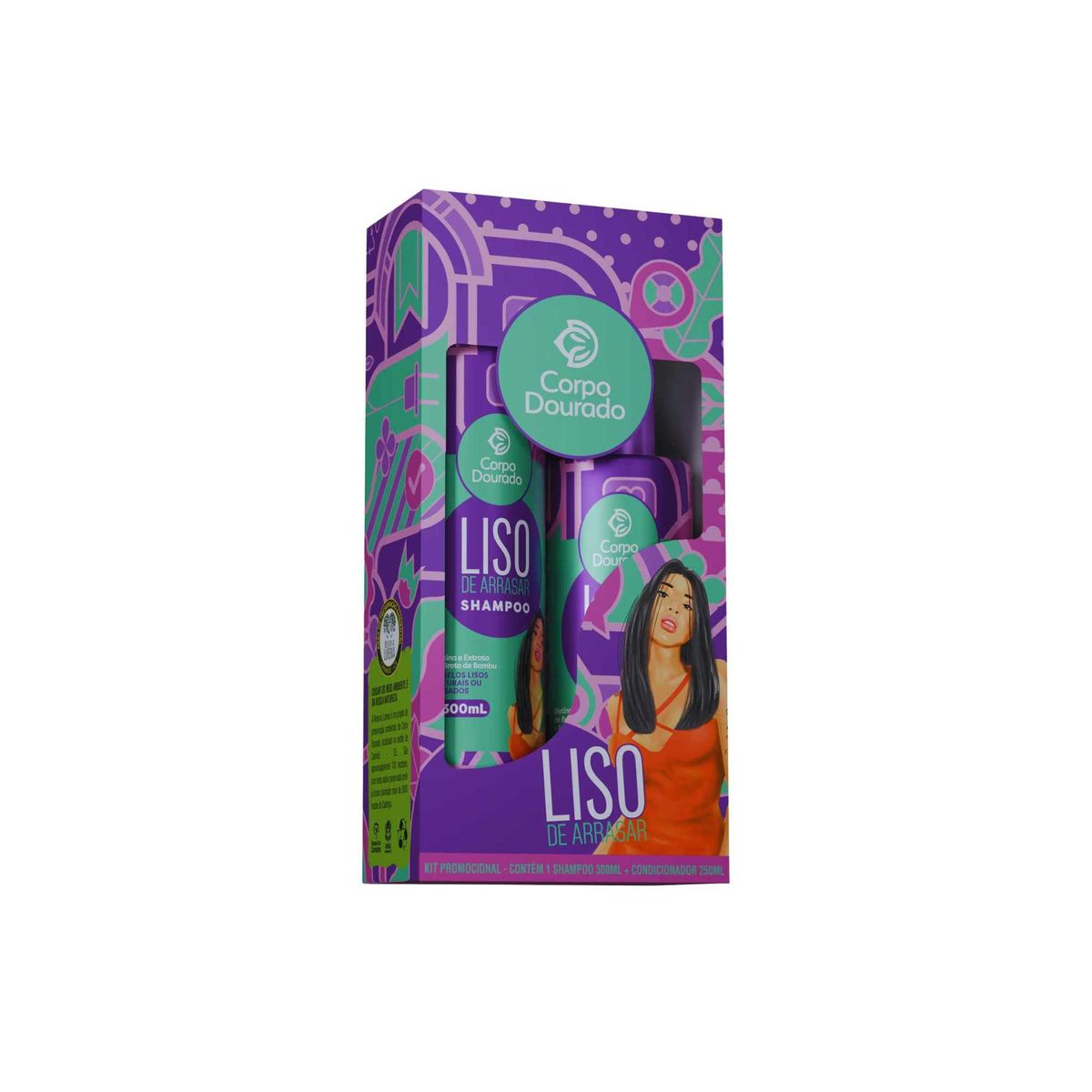 GENERICO - Kit Shampoo y Acondicionador LISO DE ARRASAR