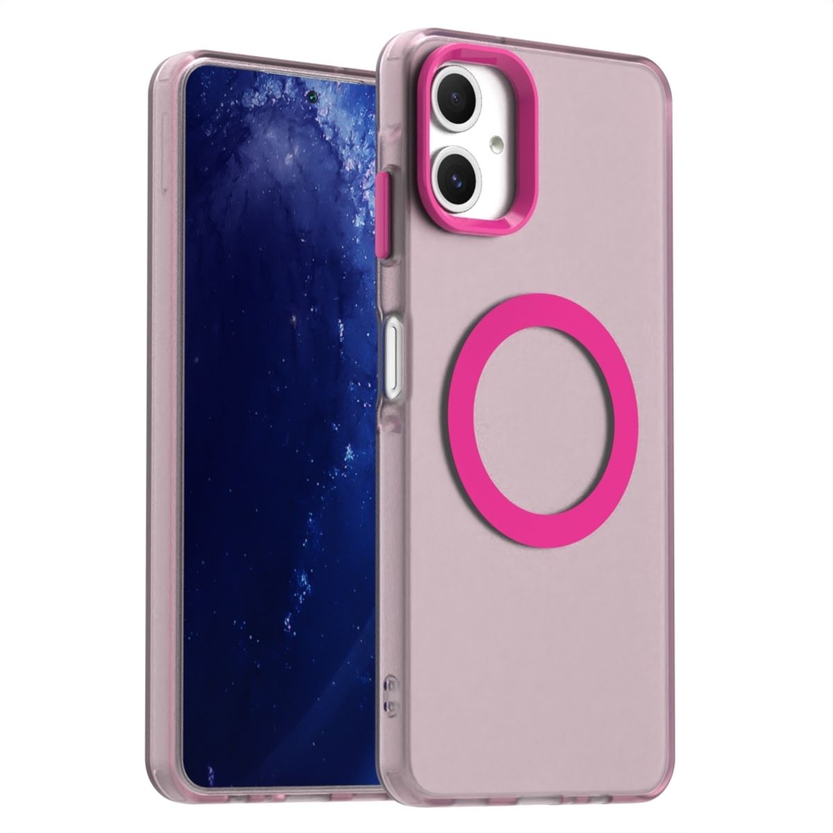 GENERICO - Carcasa para Samsung A06 5G Compatible Carga Magnética - Rosa