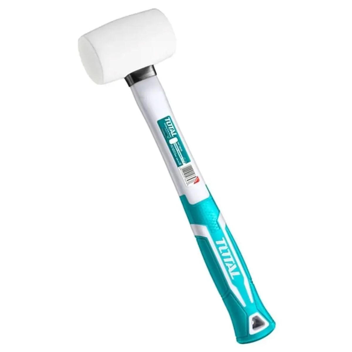 TOTAL TOOLS - Combo Martillo Mazo De Goma 8oz Total Tht76836