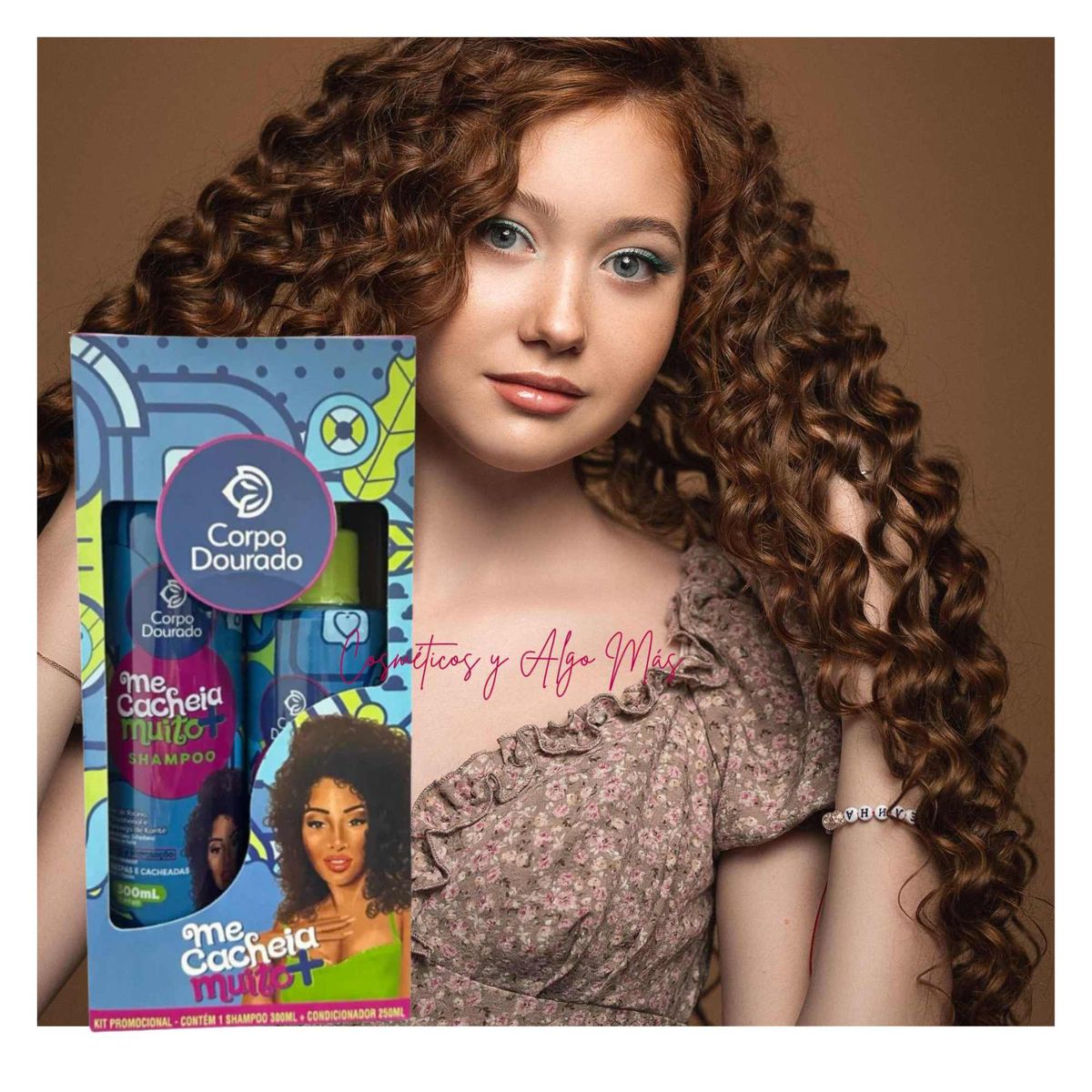 GENERICO - Kit Shampoo y Acondicionador  para cabello rizado ME CACHEIA MUITO