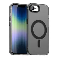 GENERICO - Carcasa para iPhone 16E Compatible Carga Magnética - Negro