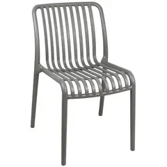 ESCANDINAVIA - Silla Plástico Apilable Deco Bremen Gris