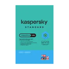 KASPERSKY - Kaspersky® Standard 3 Dispositivos 1 Año