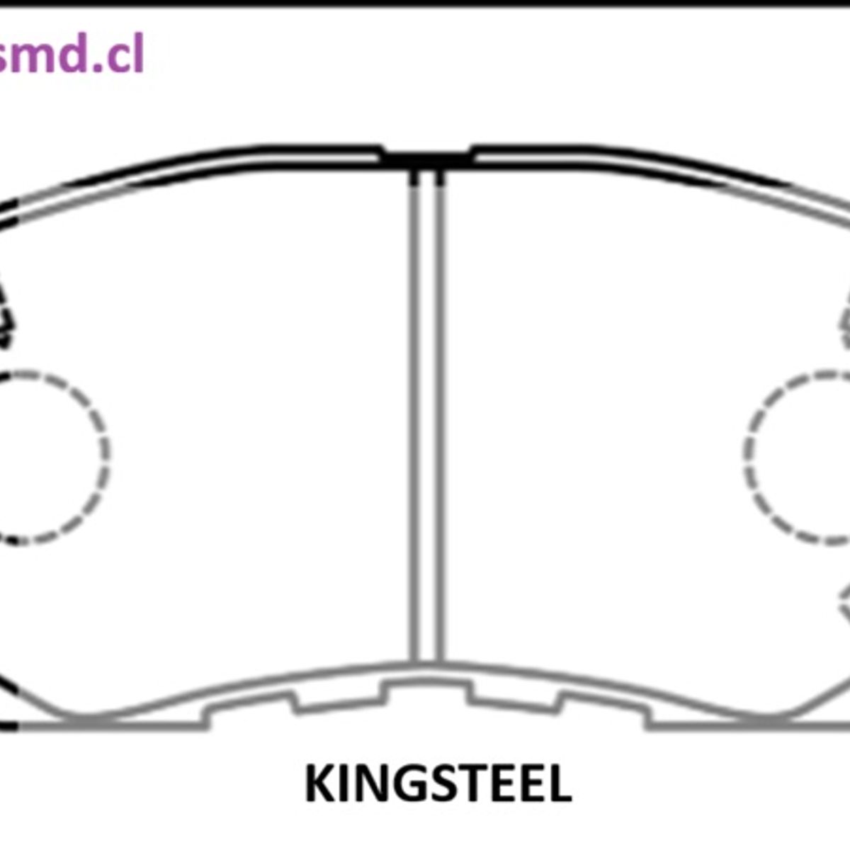 GENERICO - PASTILLA FRENOS HONDA PILOT 3.5 02/08 - CRV 2.0 01/09