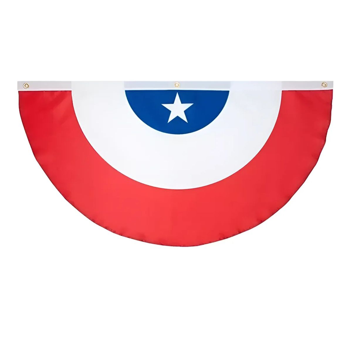 GENERICO - Pack X3 Bandera Escarapela De Chile 120x60cm Fiestas Patrias