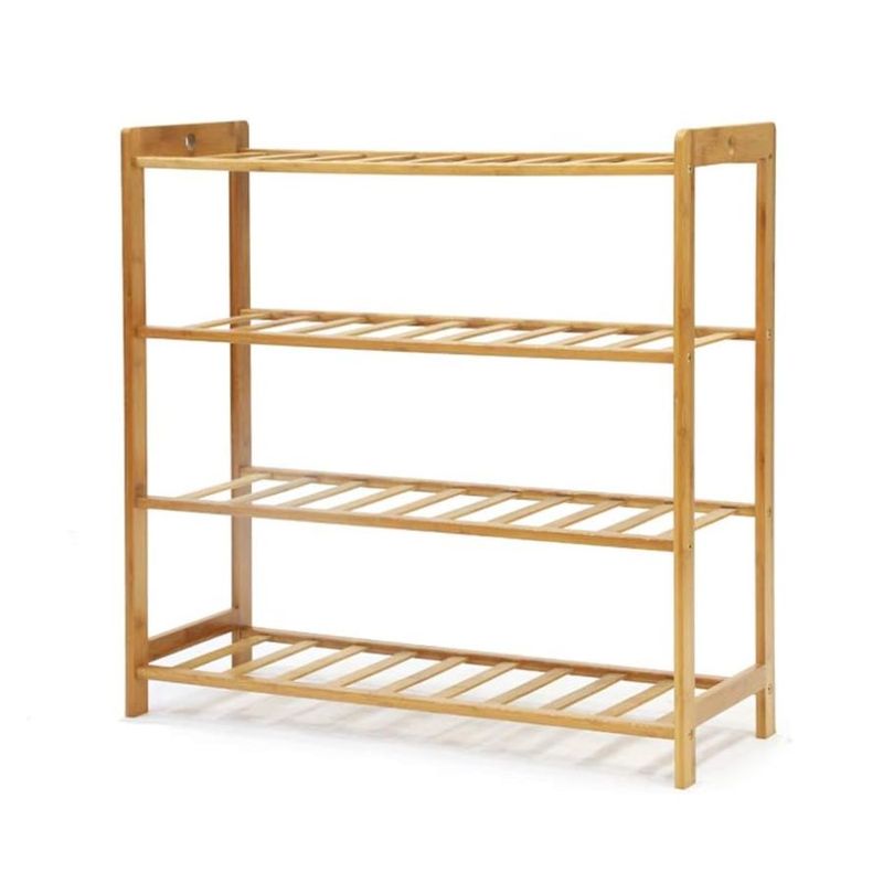 GENERICO - Zapatero Organizador De Zapatos de Madera 4 Pisos