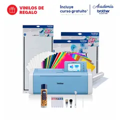 BROTHER - Plotter de Corte SDX225 + Tapete Estándar 30x60cm + Spray Adhesivo 505