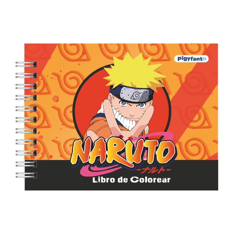 PIGYFANTE - Libro para Colorear Naruto