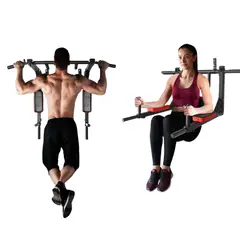 GENERICO - Barra Dominadas Multifuncional De Pared 8 En 1 Desmontable