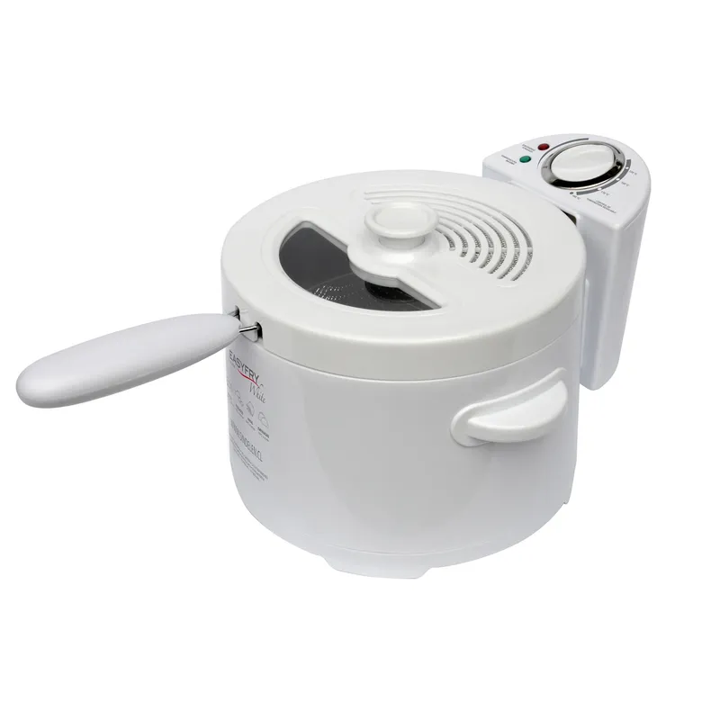 SINDELEN - Freidora Eléctrica EasyFry White FE-2510BL