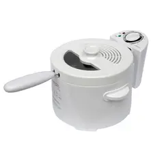 SINDELEN - Freidora Eléctrica EasyFry White FE-2510BL