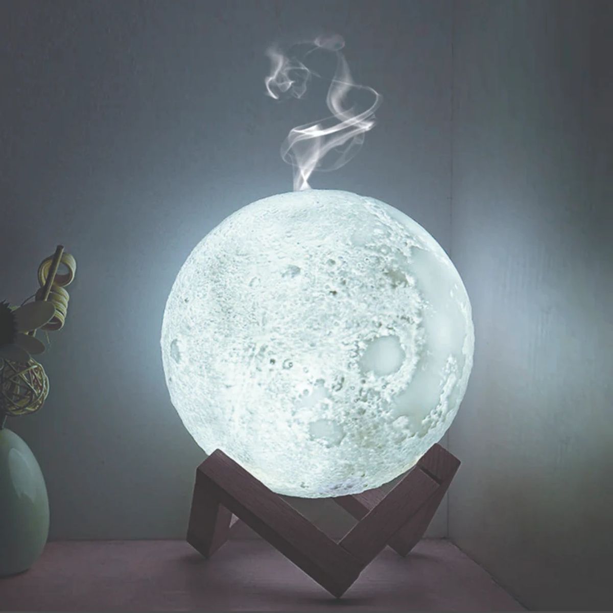 LAMPARA HUMIFICADORA DE LUNA 3D, marca MOVI - Foto Principal