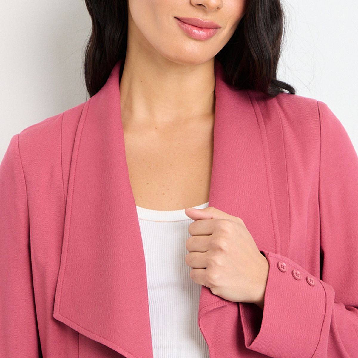 IO - Chaqueta Mujer Rosa IO