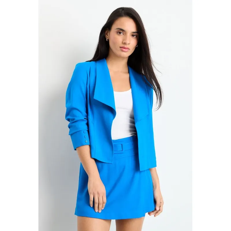 IO - Chaqueta Mujer Azul IO