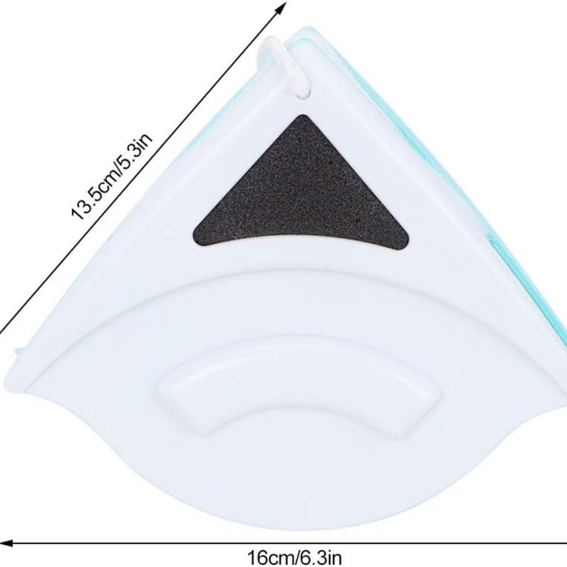 MOVI - Limpia Vidrios Magnético Triangular Limpieza Eficiente