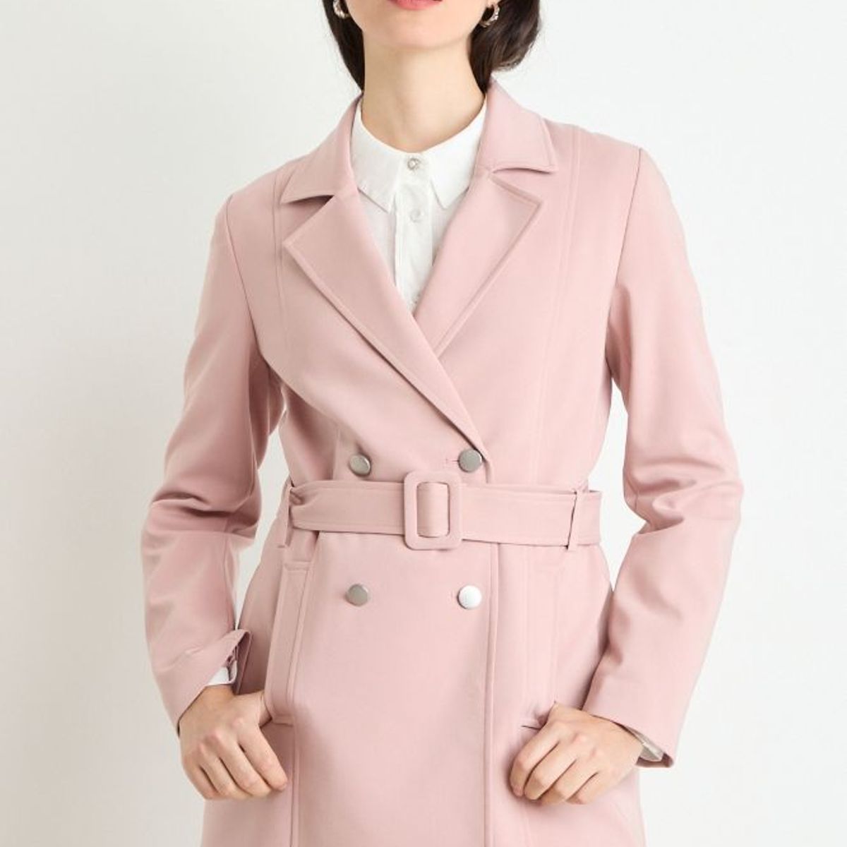 ASH - Trench Mujer Rosa Ash