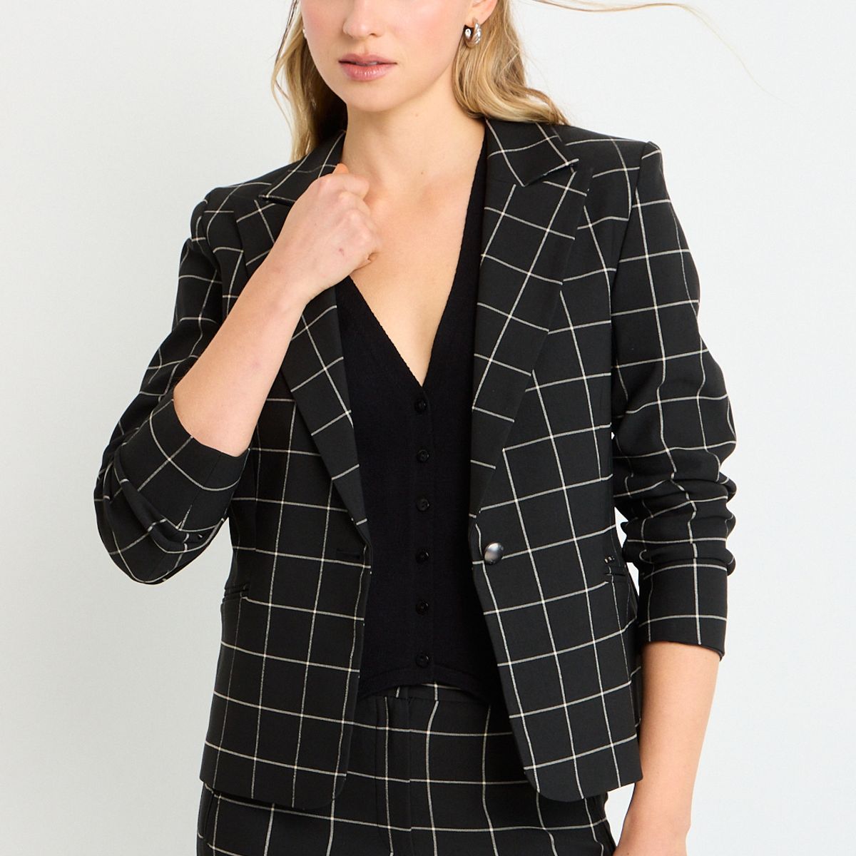 ASH - Blazer Mujer Negro Ash