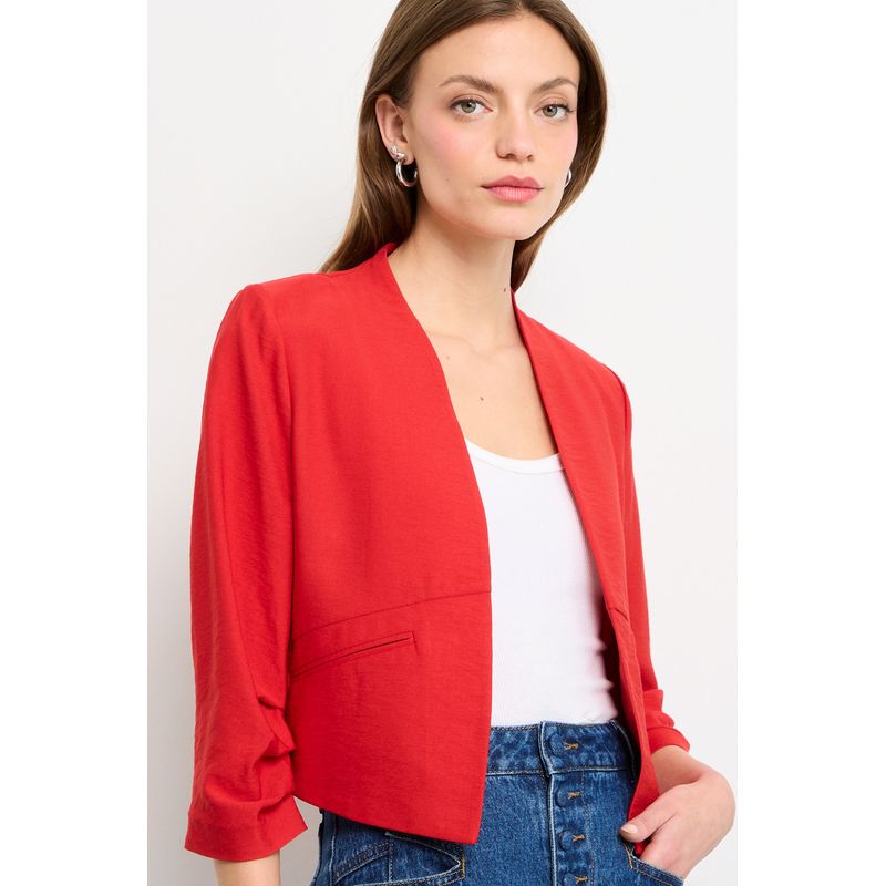 IO - Tapado Abierto Mujer Rojo IO
