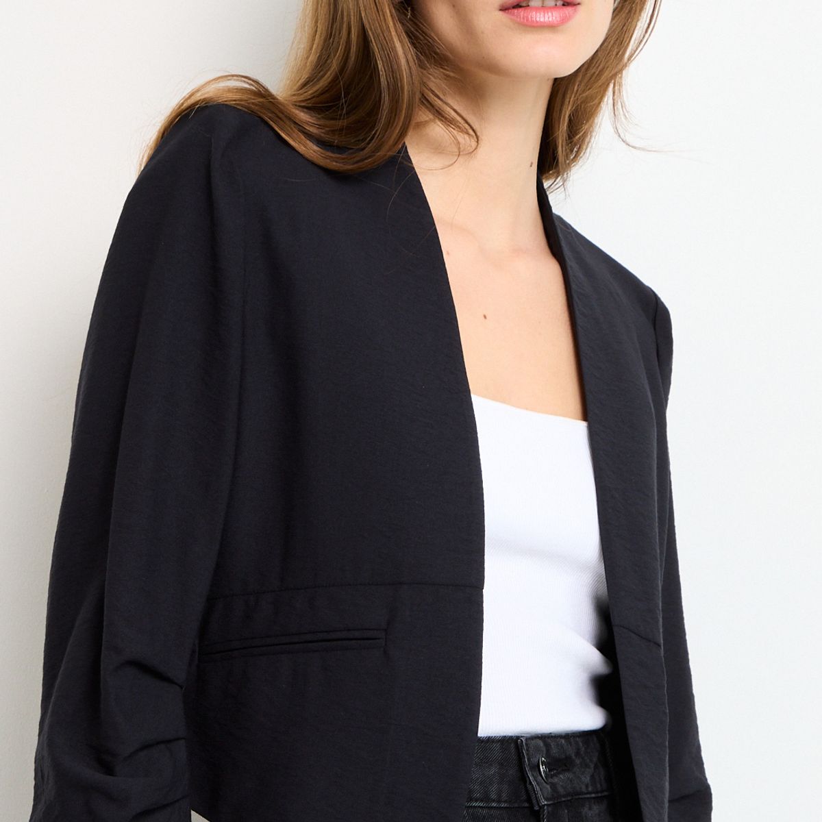 IO - Tapado Abierto Mujer Negro IO