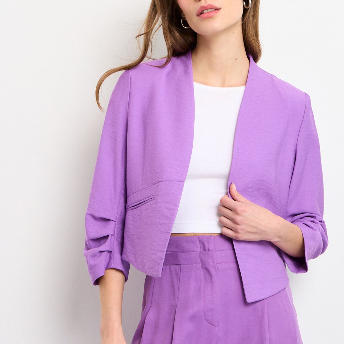 IO - Tapado Abierto Mujer Morado IO