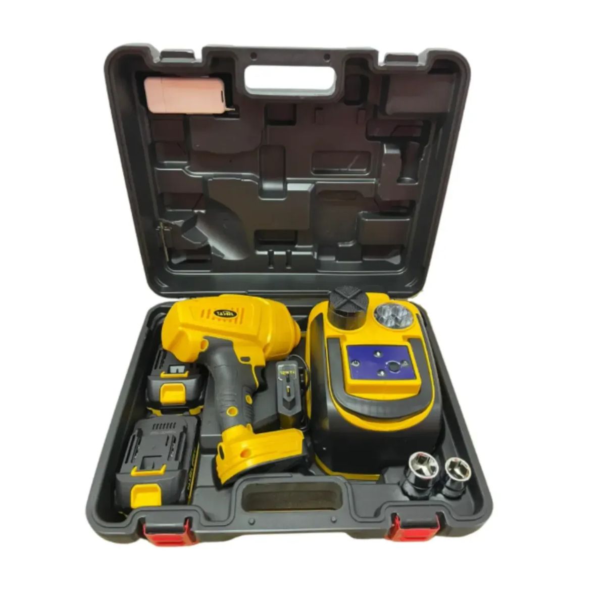 MOVI - KIT DE GATA HIDRAULICO 5 TONELADAS + LLAVE DE IMPACTO