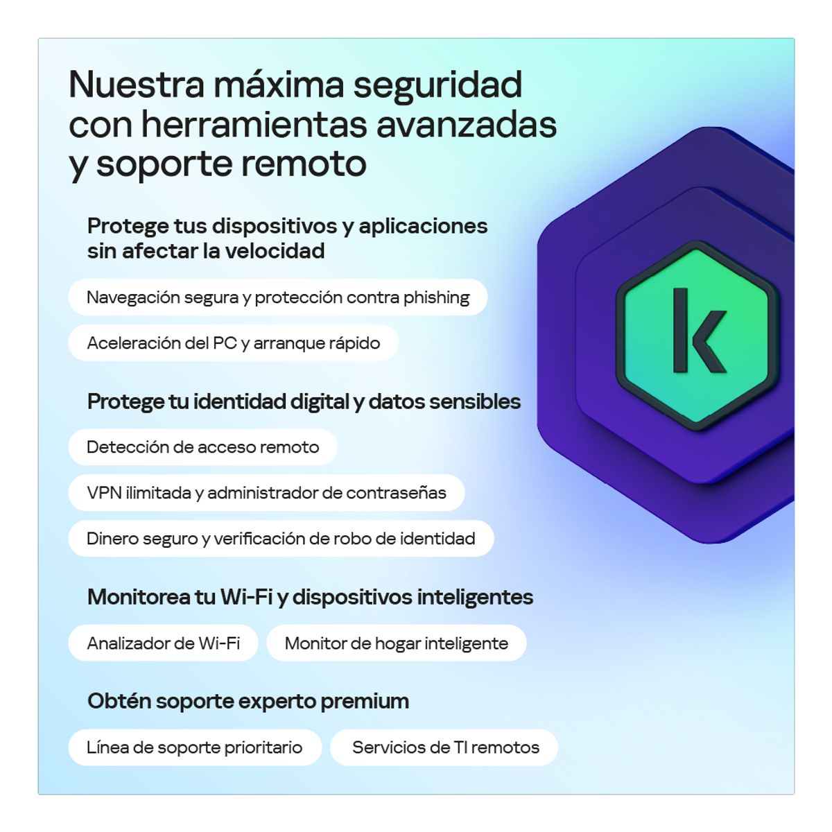 KASPERSKY - Kaspersky® Premium 5 Dispositivos 1 Año