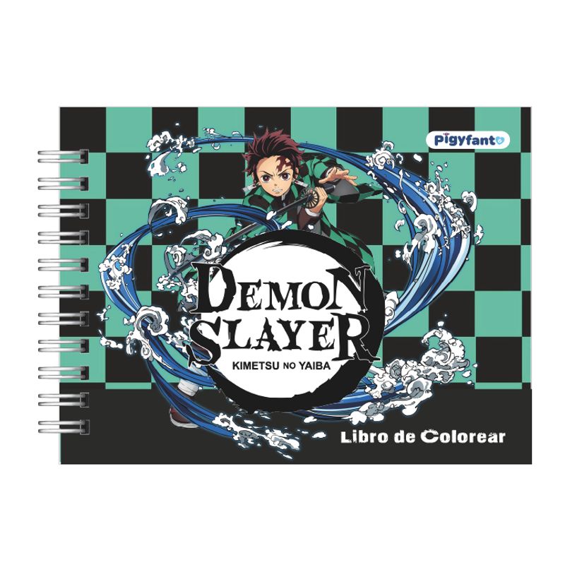 PIGYFANTE - Libro para Colorear Demon Slayer