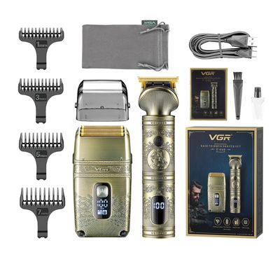 Imagen 2 del producto Combo VGR Máquina Patillera y Afeitadora Inalámbrica V-649