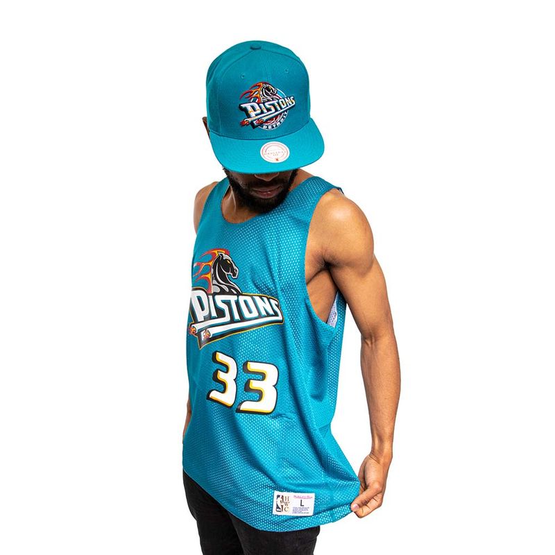 MITCHELL & NESS - Polera Pistons Hill Mitchell And Ness