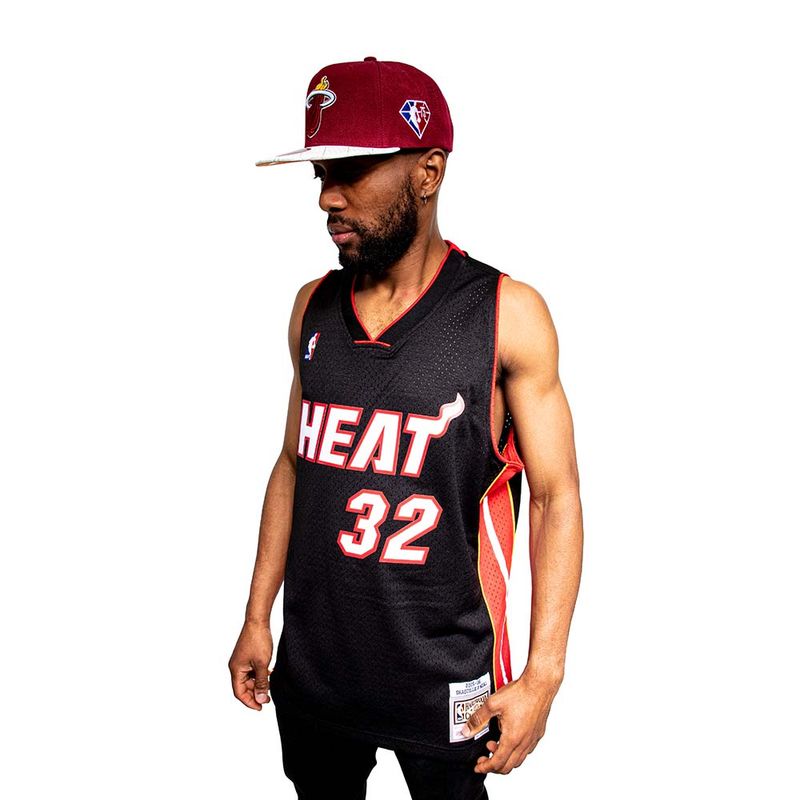 MITCHELL & NESS - Polera Miami Heats O'neal Mitchell And Ness