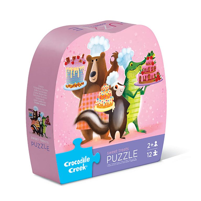 Mini Puzzle Dulces Delicias 12pcs