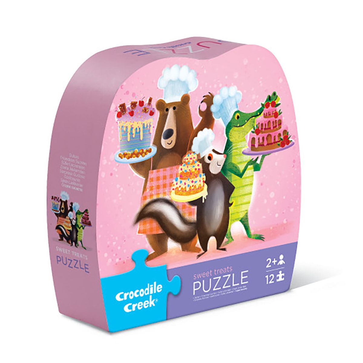 CROCODILE CREEK - Mini Puzzle Dulces Delicias 12pcs Crocodile Creek