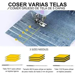 GENERICO - Máquina de coser 12 puntadas