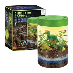 GENERICO - Terrario Dinosaurio con Luz LED