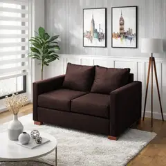 DKORA - Sofá 2 Cuerpos Jade Café