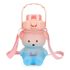 GENERICO - Botella De Agua Grande Oso Kawai Capacidad 1400ml