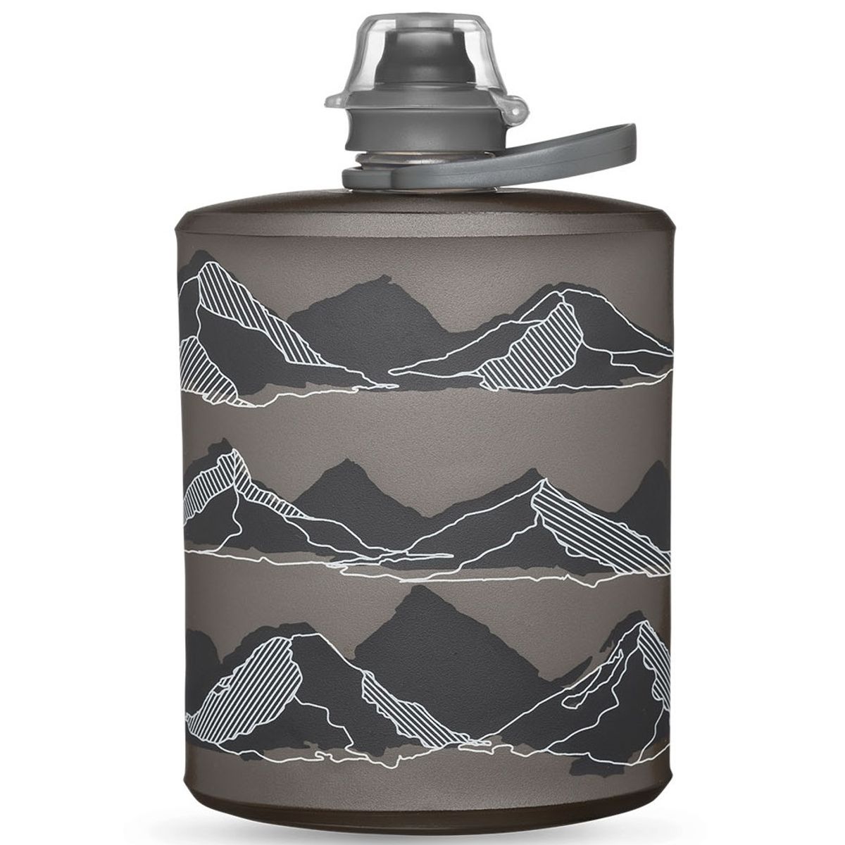 HYDRAPAK - BOTELLA DE HIDRATACION STOW MOUNTAIN EDITION 500ml MAMMOTH GREY
