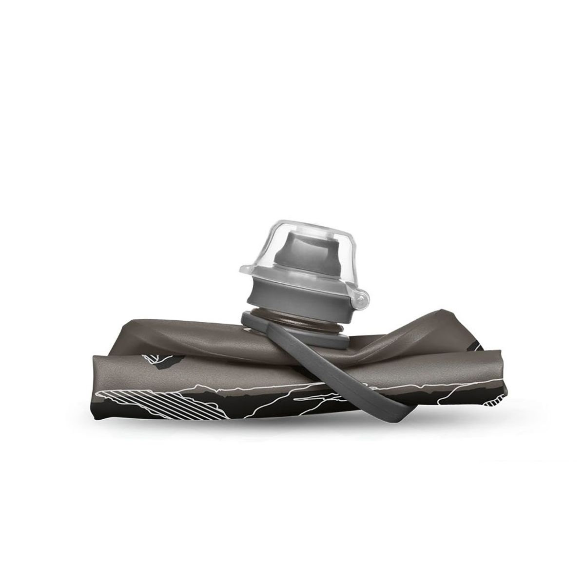 HYDRAPAK - BOTELLA DE HIDRATACION STOW MOUNTAIN EDITION 500ml MAMMOTH GREY