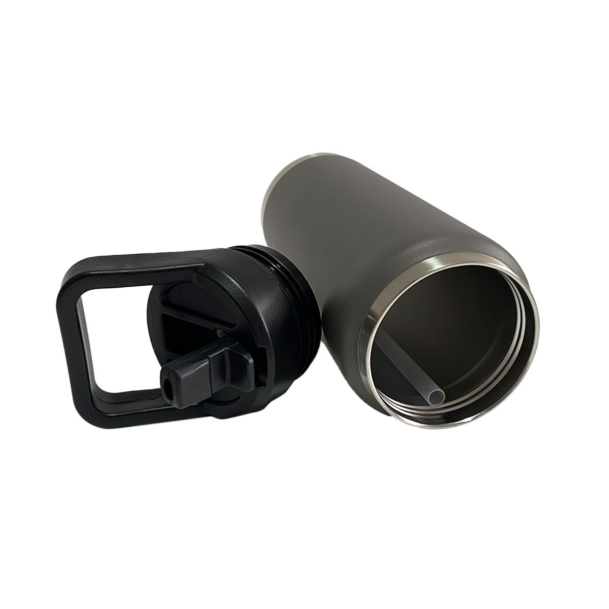 LENGA - Botella Acero Inox Gris Charcoal 750ml Lenga ®
