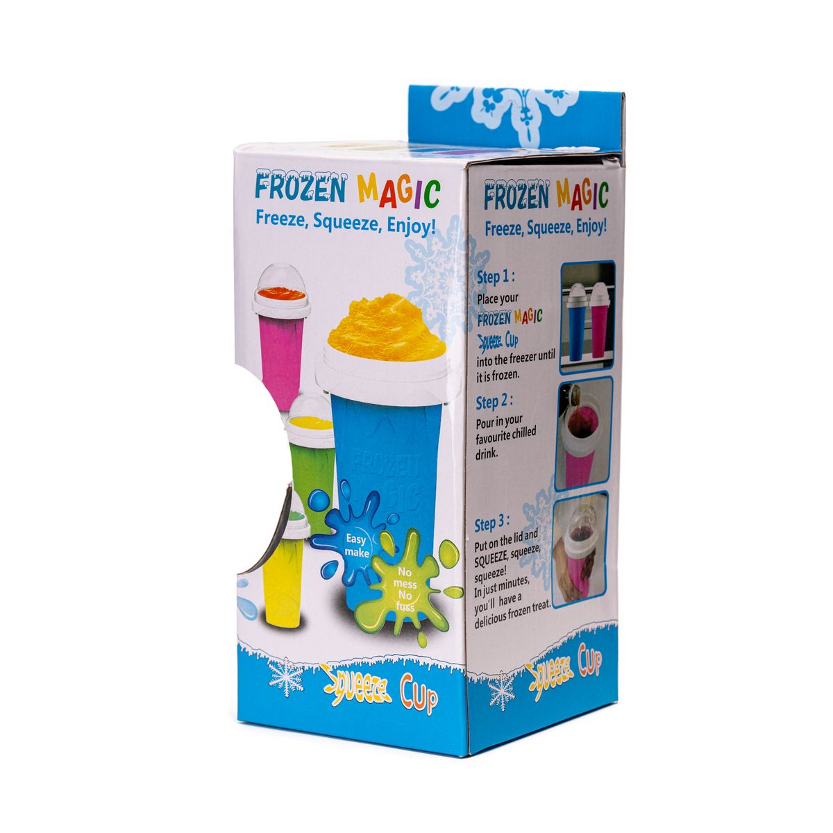 CHINITOWN - Vaso Para Granizado 430ml Con Bombilla Rosado Chinitown