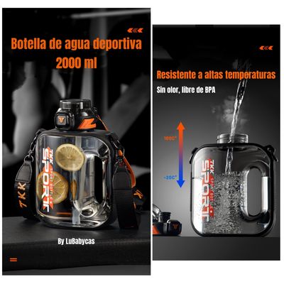 Imagen 2 del producto Botella de Agua Multifuncional Con Accesorios