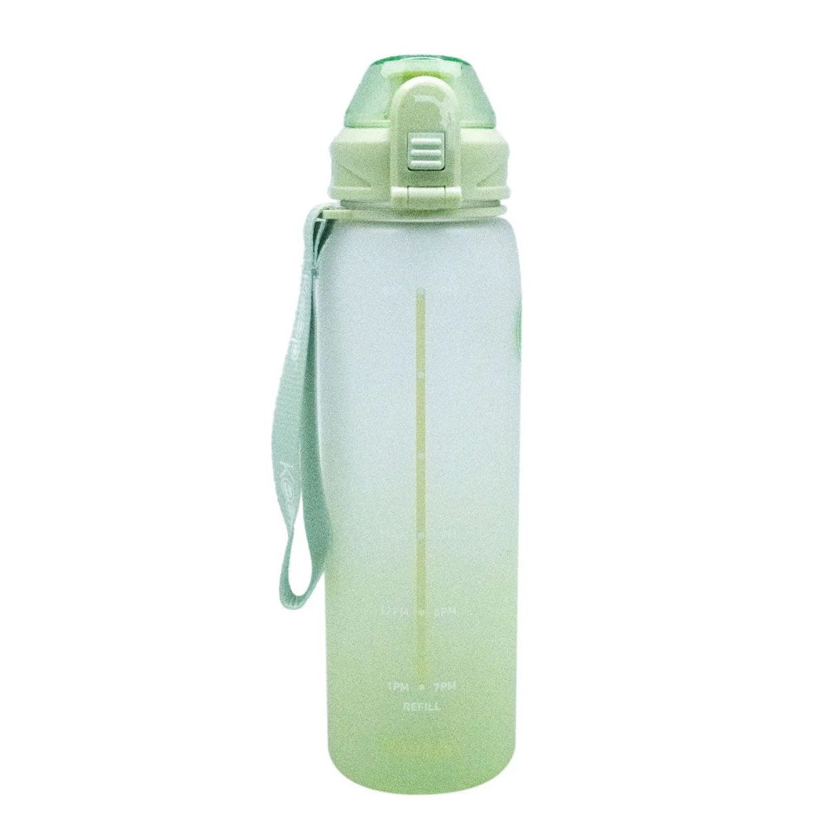 KEEP - Botella Medidas Rubber 1 Litro Verde Claro Keep KEEP
