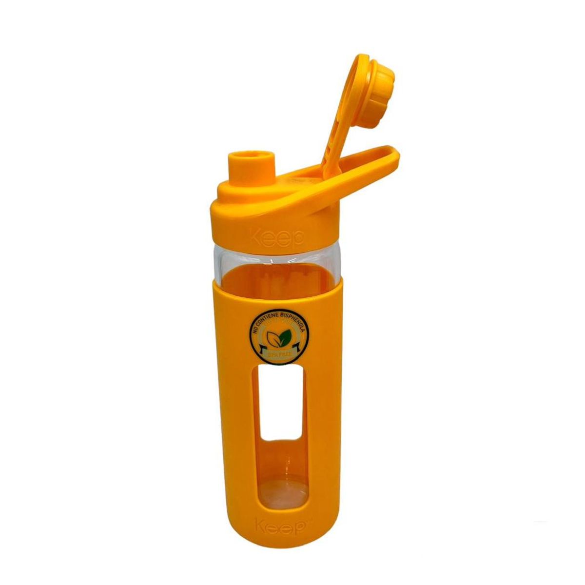 KEEP - Botella Vidrio Keep Amarillo 470ml