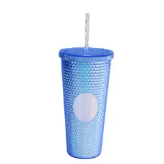 NEWTREE - Vaso Con Tapa y Bombilla BPA Free 630ml